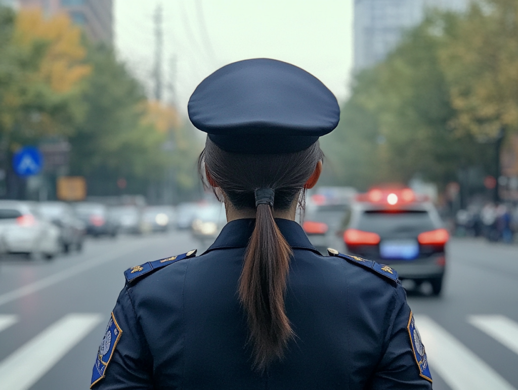 policiere chinoise